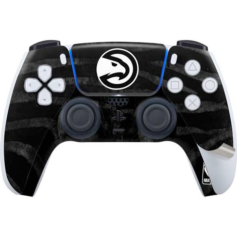 NBA Atlanta Hawks Black Animal Print PS5 Pro Disk Bundle  Skin